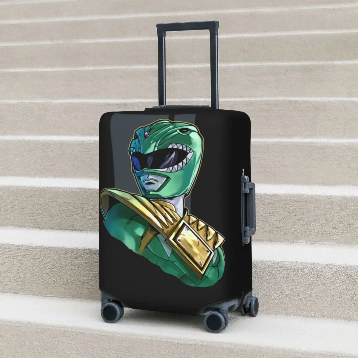 

The Green Rangers Suitcase Cover Fashion 90S 00S 10S Cruise Trip Holiday Useful Luggage Accesories Protector