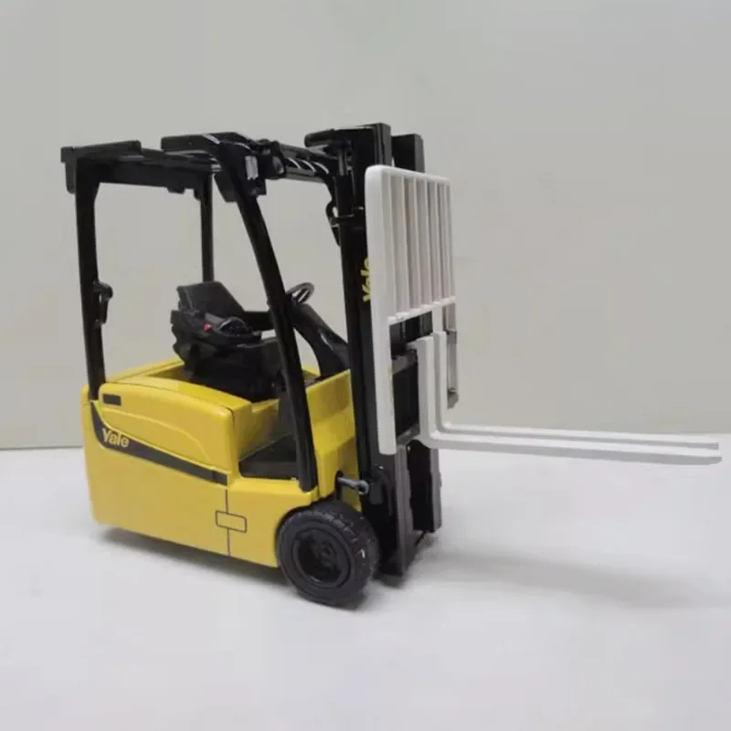 Diecast 1/25 Yale Elektrische Heftruck Legering Ontworpen Heftruck Model Speelgoed Voor Kinderen Presenteert Vakantie Geschenken Speelgoed