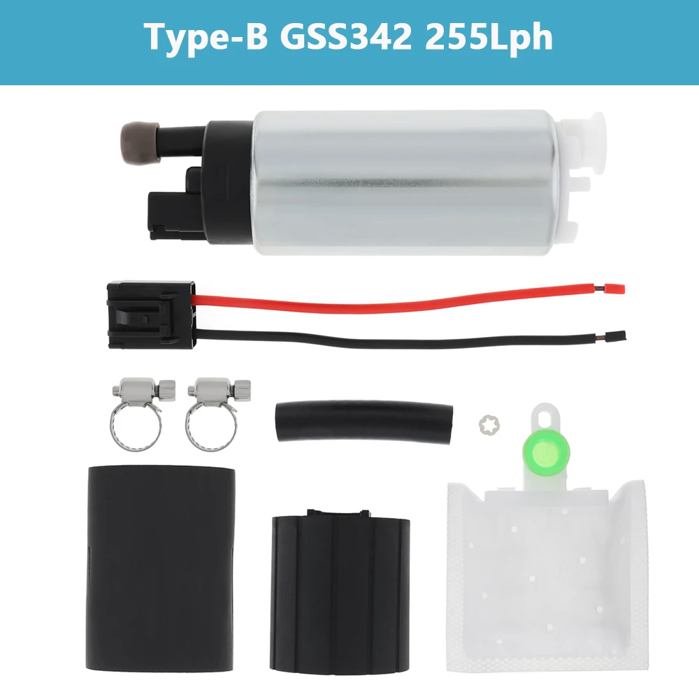 255LPH 23221-46070 Auto Car High Flow Electric Fuel Pump Filter Car Accessories Fit for Toyota Mitsubishi Suzuki Honda Jeep KIA