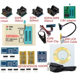 EZP2023+ USB 2.0 Hi-Speed Programmer EEPROM BOIS High Speed Read/Write 12Mbps Support 25 FLASH 24 93 95