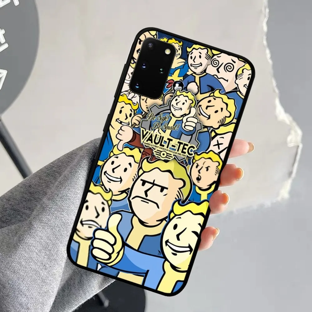 V-Vault-Boy  Phone Case For Samsung S 9 10 20 21 22 23 30 23 24 plus lite Ultra FE S10lite Fundas