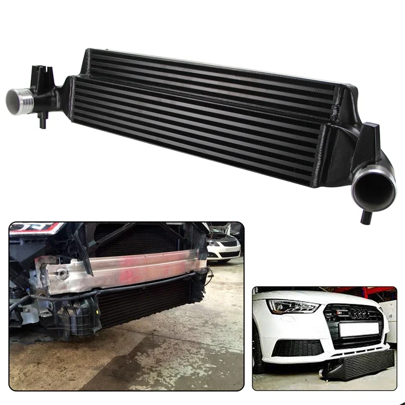 Front Mount Intercooler Competitie EVO1 Bar & Plaat Past voor Audi S1 2.0L TFSI 2014-2018 - afbeelding 1