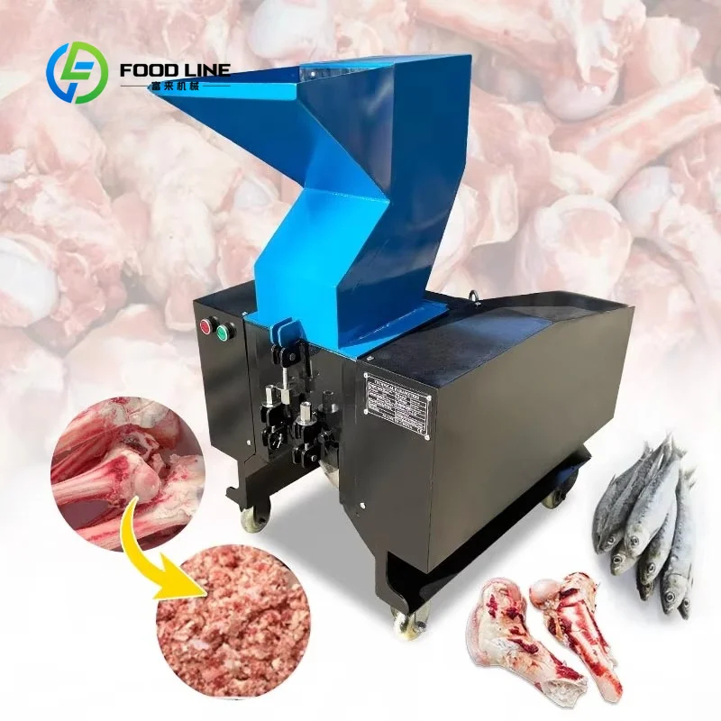 Custom made Multifunction Industrial Automatic Beef Chicken Meat Bone Mill Powder Bone Crushing Crusher Machine