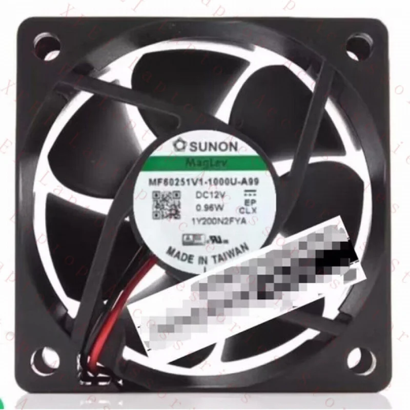 F 1 Pcs For SUNON MF60251V1-1000U-A99 12V 0.96W 6CM chassis silent cooling fan