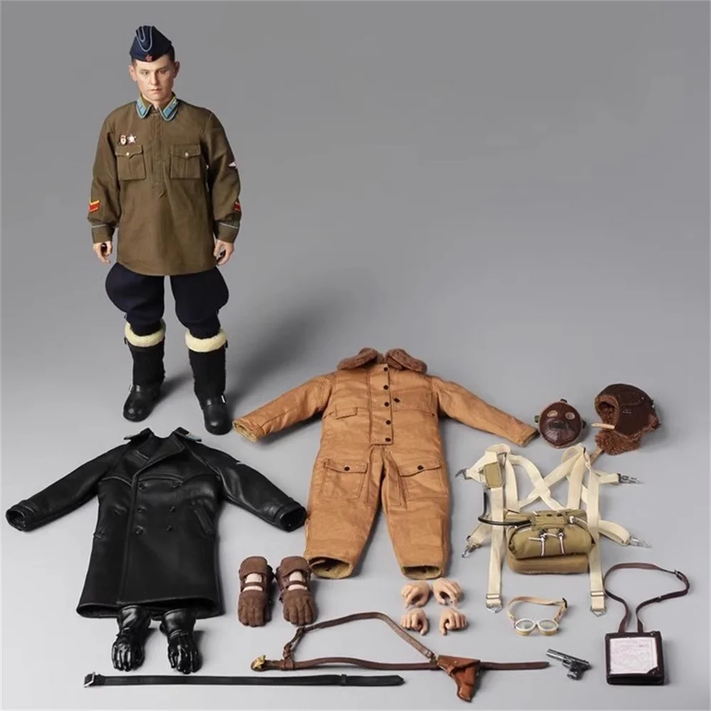 1/6 Alert Line AL100041 Sovjet Soldaat Pilot Air Mannelijke Action Figure Volledige Set Speelgoed Model Voor Fans Verzamelen Gift