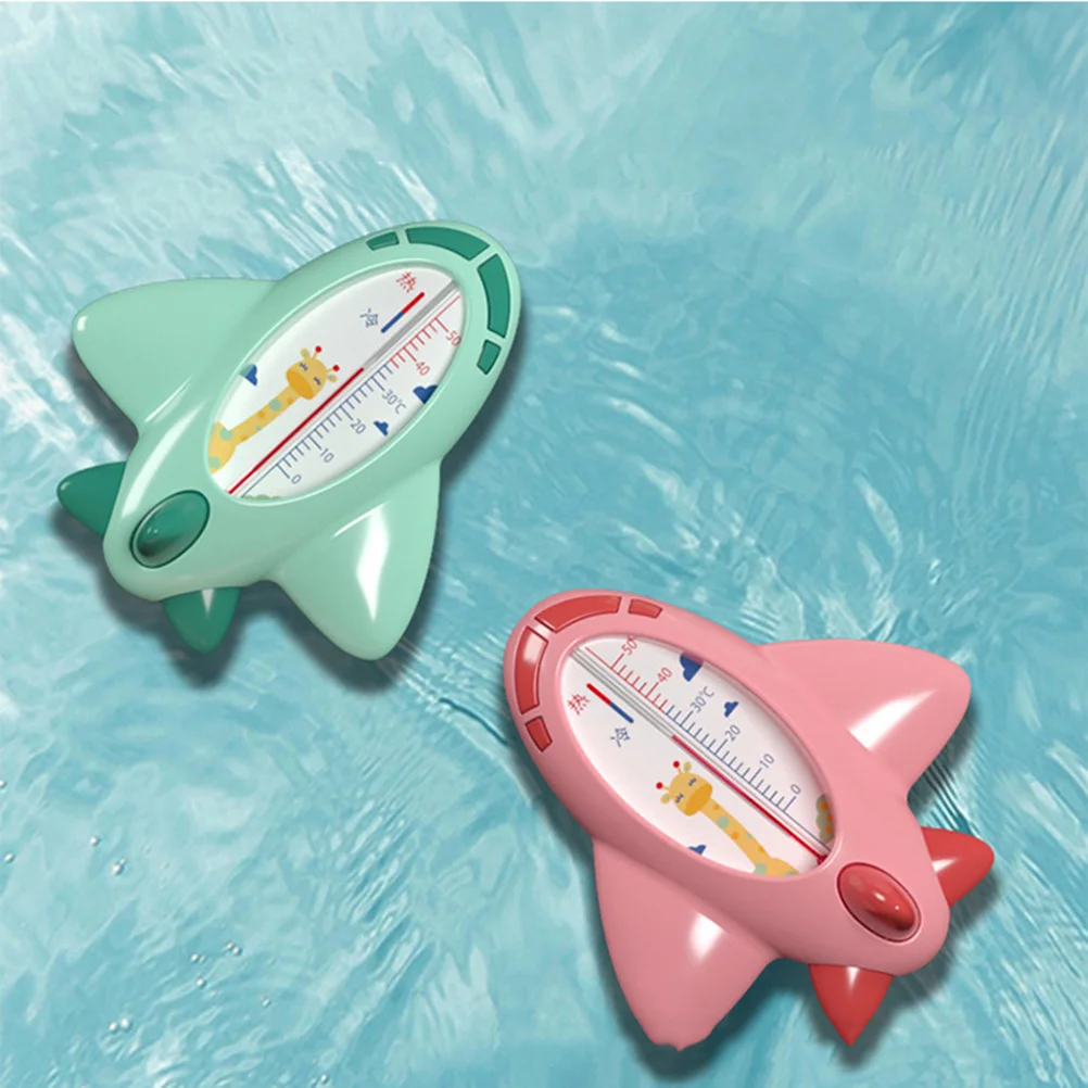 Termômetro de água para banho de bebê, 2 peças, adorável sensor à prova d'água, medição precisa de temperatura para spa, piscina, banheira, segurança