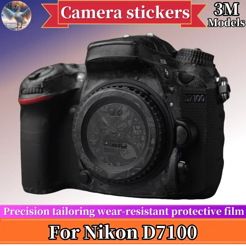 D7100 skins For Nikon D7100 Camera stickers,protective film ,Precision tailoring wear-resistan