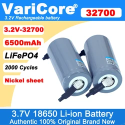 VariCore 3.2V 32700 6500mAh LiFePO4 Battery 35A Continuous Discharge Maximum 55A High power battery+DIY Nickel sheets