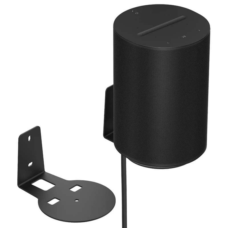 A46T 2Pcs Speaker Wall Mount Bracket for Sonos Era 100, Speaker Holder on the Wall Replacement Stand Bracket