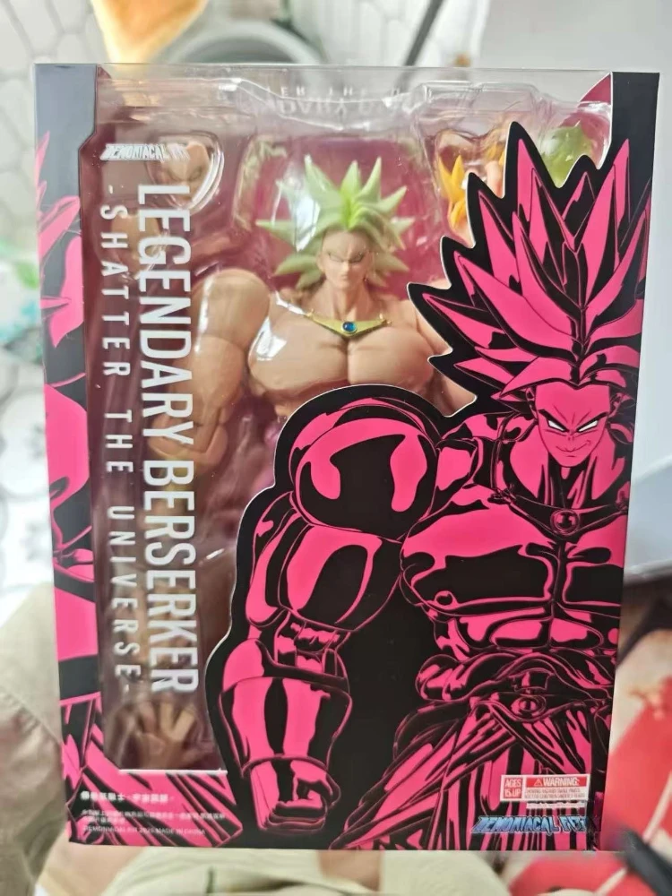 

Spot Magic Deed Moving 1/12 Legendary Berserker Universe Shocking 6-inch Moving Doll Broly 2.0 Latest