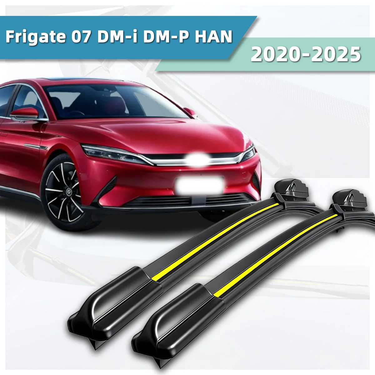 

2PCS The Windshield Wiper Blades Are Suitable For BYD Frigate 07 DM-i DM-P HAN(2020-2025)Stable And Durable Bidirectional Wipers