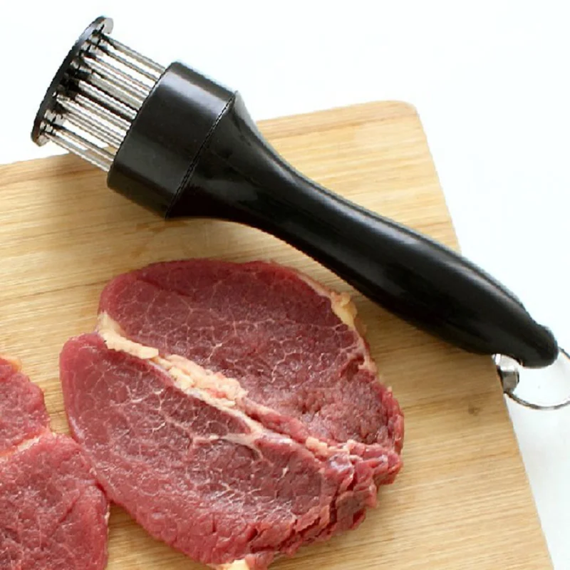 Needle Meat Tenderizer Stainless Steel Knife Meat Beaf Steak Mallet Meat Tenderizer Hammer Pounder Cooking Tools