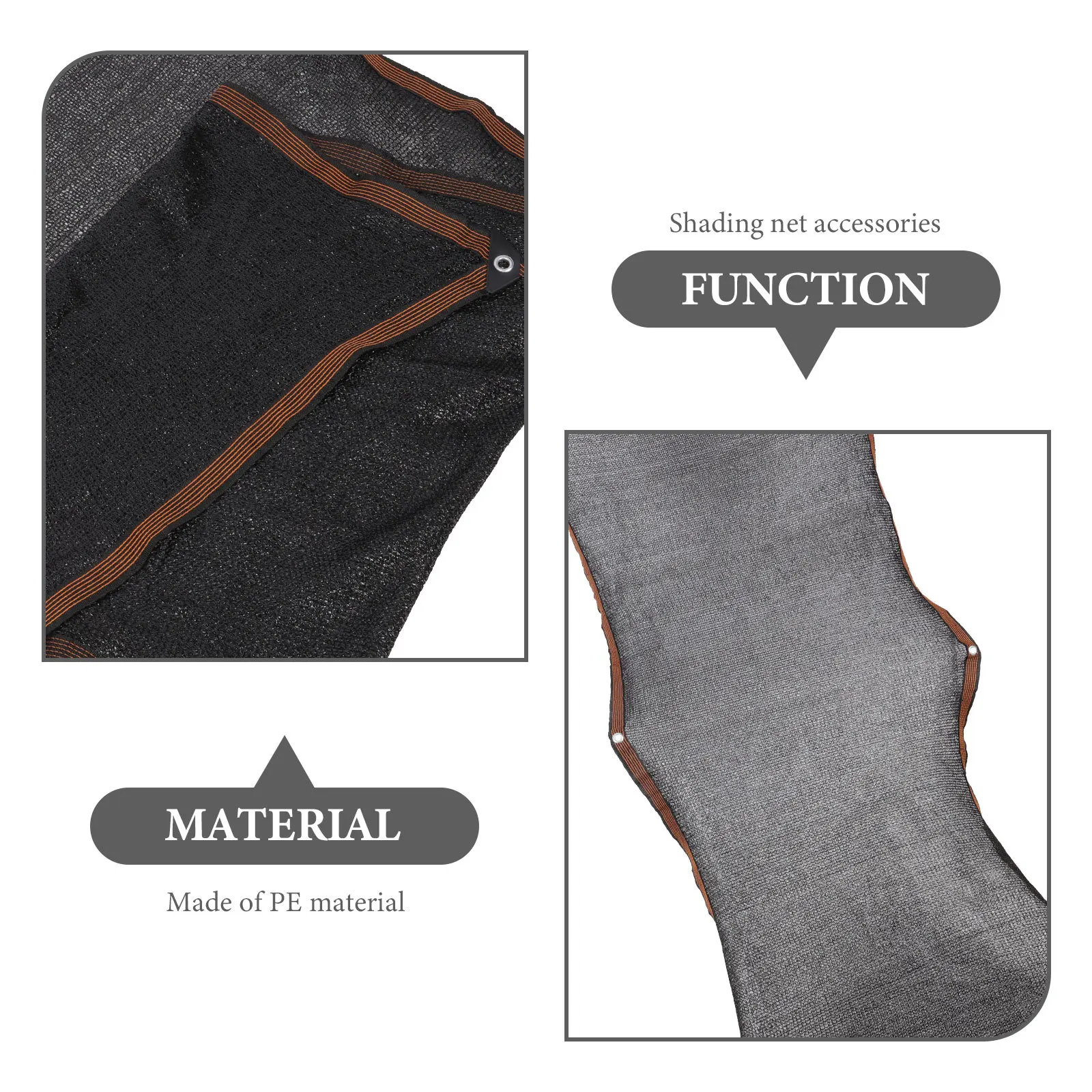 

Large Wear Resistant Pe Shade Cloth Garden Sunshade Net Balcony Outdoor Sun Shade Sunshade Net Patio Canopy