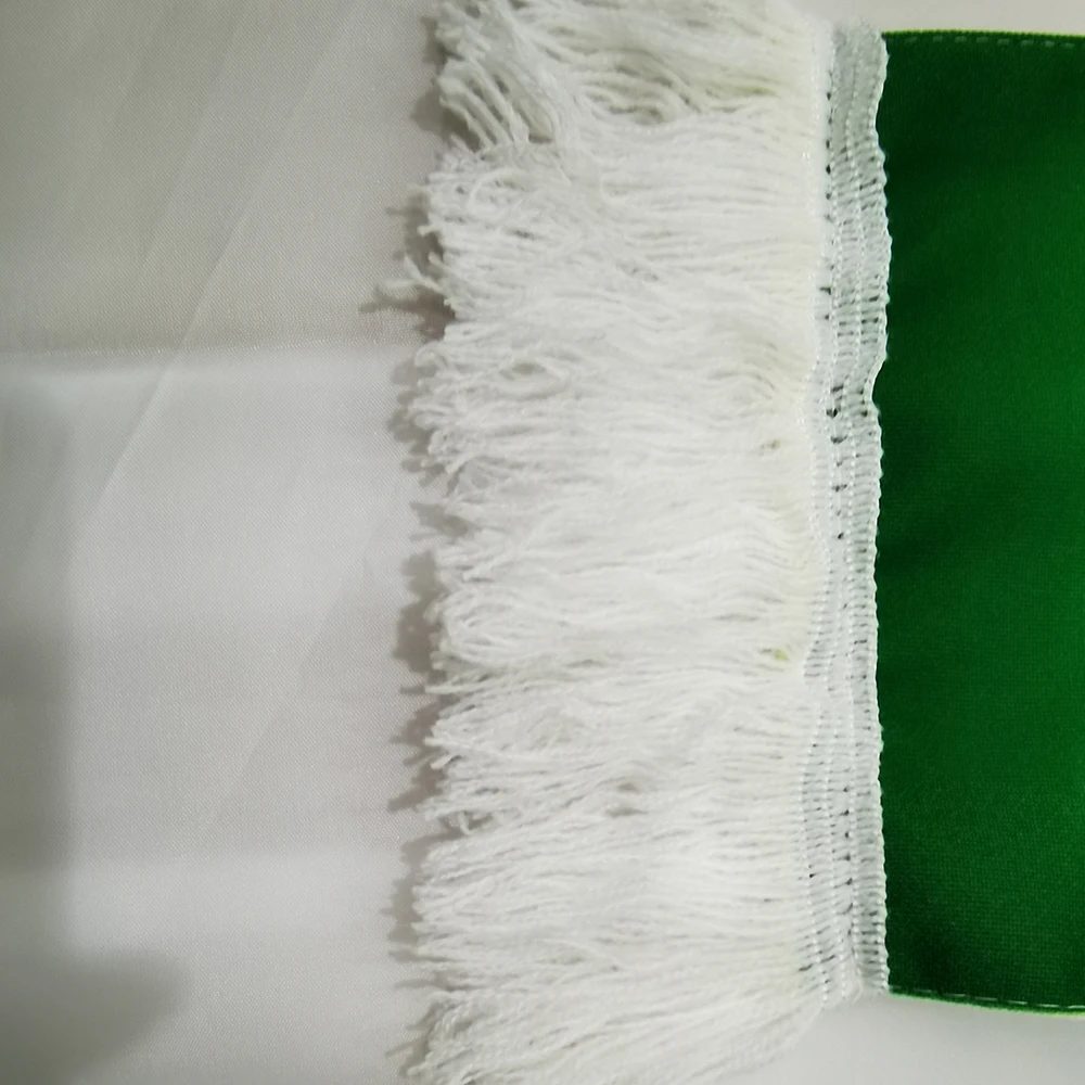 15x150cm Custom Scarf Football Club Sport Fan Scarves Neckerchief Double side printed Satin flag