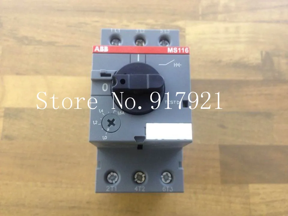 [ZOB] Original authentic original MS116-1.6 motor protector motor breaker 1-1.6A new spot