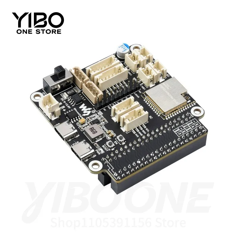 General Driver Board for Robots Based on ESP32, Supports WiFi Bluetooth ESP-NOW, ESP32-WROOM-32 Microcontroller