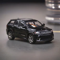 1:64 Jeeps Grand Cherokee SUV Alloy Car Model Diecast Metal Off-road Vehicles Car Model Simulation Miniature Scale Kids Toy Gift