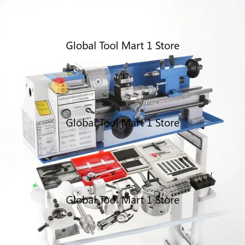 Blasio 0618 Mini numerical control lathe Automatic horizontal transmission 0-2250 rpm Multi-purpose new use of all materials