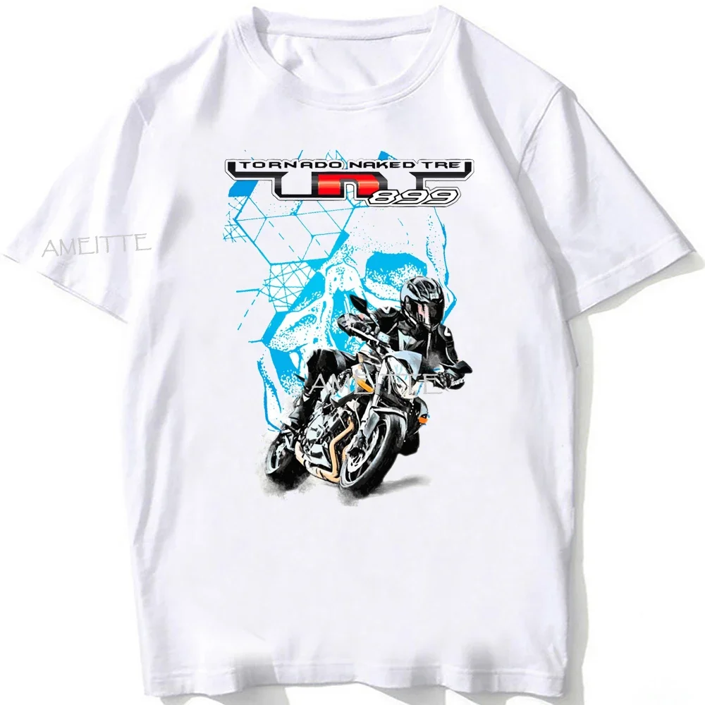 

1130 TNT 899 Superbike Skull Adventure Mountain Summer Riding T Shirt Men Short Sleeve Motorcycle Rider T-Shirt Boy Casual Tees