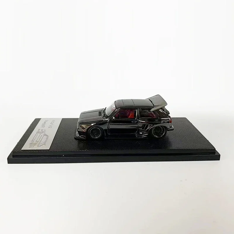 Liberty 1:64 modelo de coche MK2 K.S Vehículo de aleación de reacondicionamiento de cuerpo ancho-pistola cromada