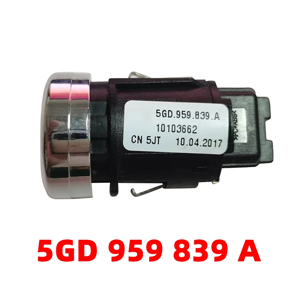 

5GD 959 839 A 2ZZ 5GD959839A START ENGINE STOP start automatic start stop switch For BAP For VW