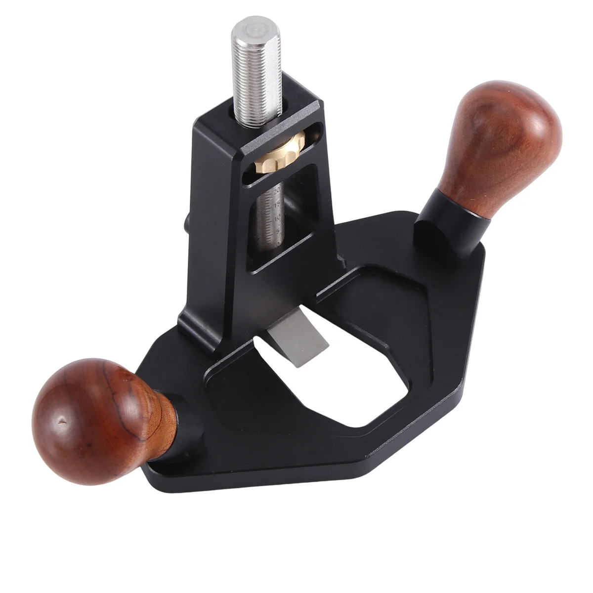 Router Plane With Adjustment Knob Woodworking Handheld Bottom Cleaning Manual Slotting Edge Trimming Flat Planer