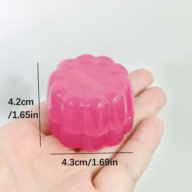4g caixa de creme facial caixa de bálsamo labial com colher de silicone garrafas recarregáveis mini frasco vazio cosmético potes maquiagem recipiente de cuidados com a pele