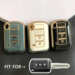 2/3/4 Button Remote TPU Car Key Fob Case Cover Shell for Mitsubishi Eclipse CROSS Outlander SPORT Mirage G4 Lancer 2016-2021