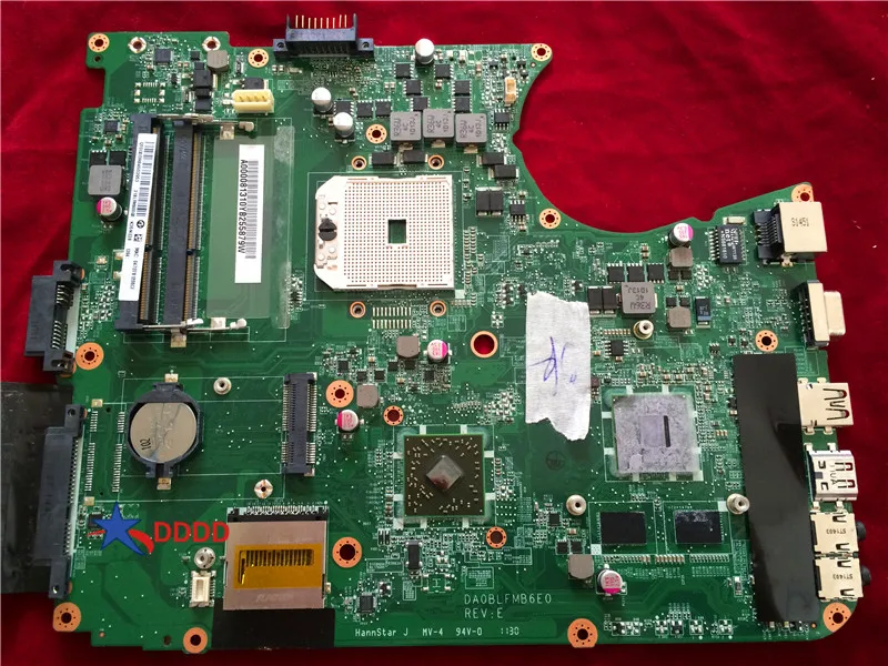 Genuine FOR Toshiba Satellite L655 L655D Laptop Motherboard DA0BLFMB6E0 A000081310 100% Works Perfectly