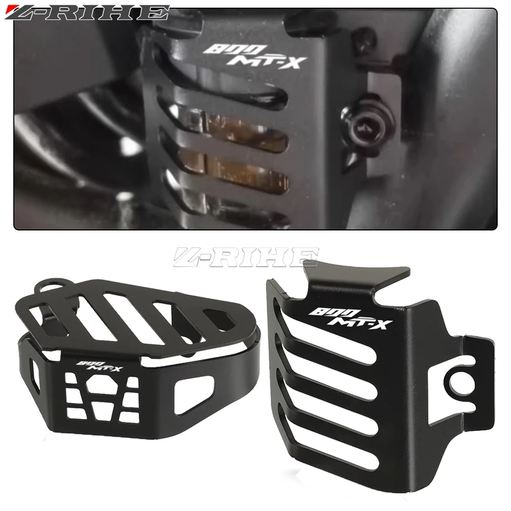 

2025 2024 Motorcycle Front Rear Brake Fluid Reservoir Guard Cover Protector FOR CFMOTO CF MOTO 800MTX 800 MTX 800 MT-X 800MT-X