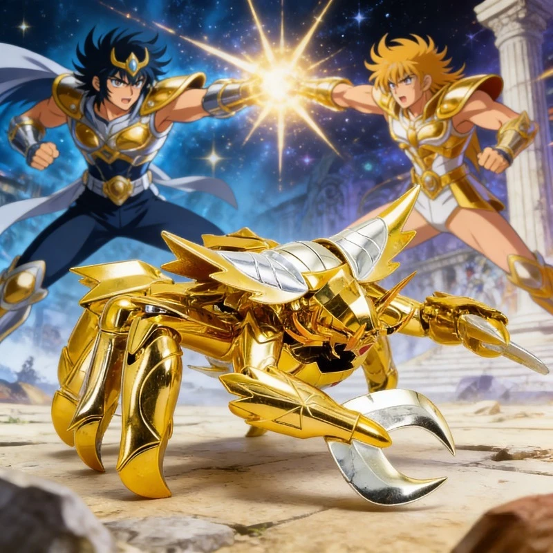 

In Stock CS Model Cancer Deathmask Totem/Object Gold Saint Seiya Myth Cloth EX Knights of the Zodiac Anime Action Figure Toys