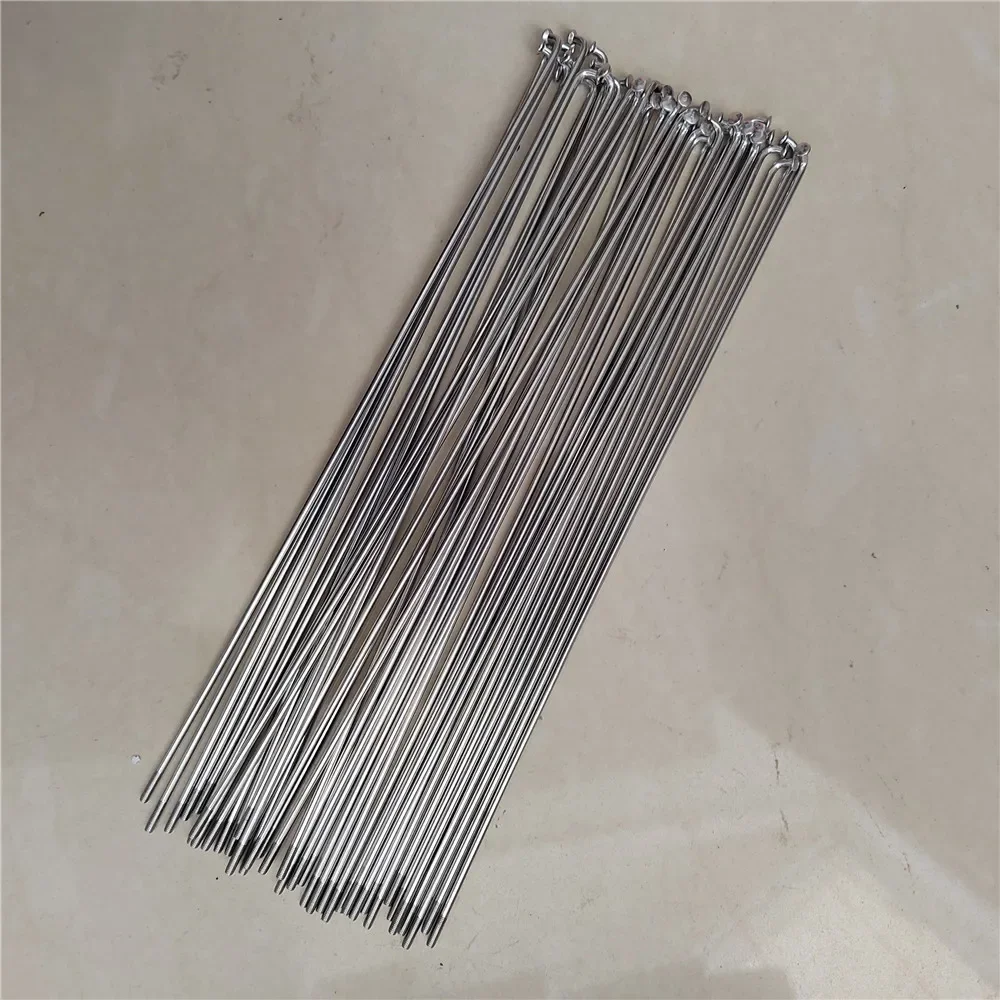 40PCS Electric Bicycle Spoke 13G 2.2mm 251-305mm Stainless Steel with Nipples for Electric Folding Mountain Bikes