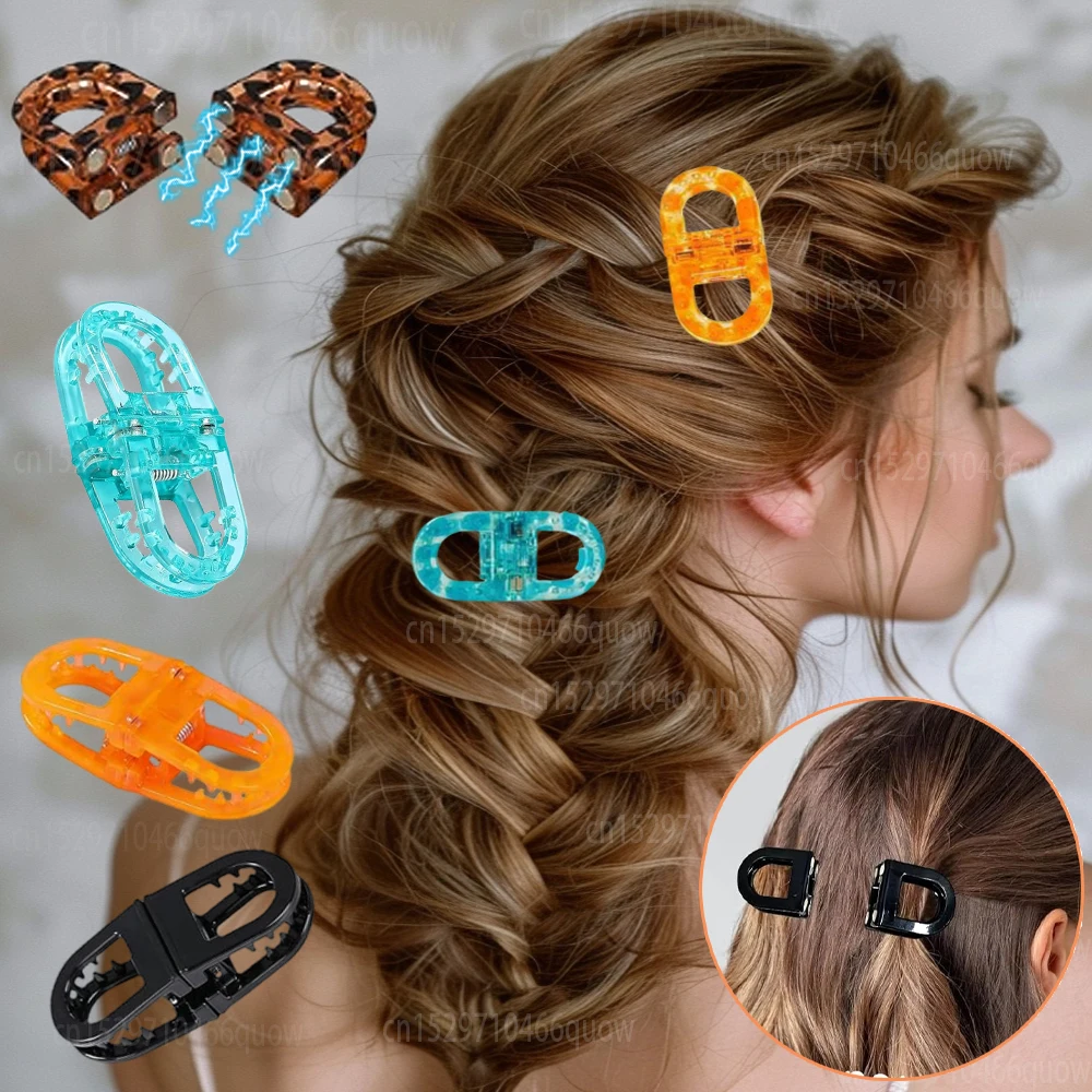Non-Slip Practical Magnetic Hair Clip Strong Hold Hairpin For Women Hair Accessories Hairgrips Ponytail Barrettes Headwear