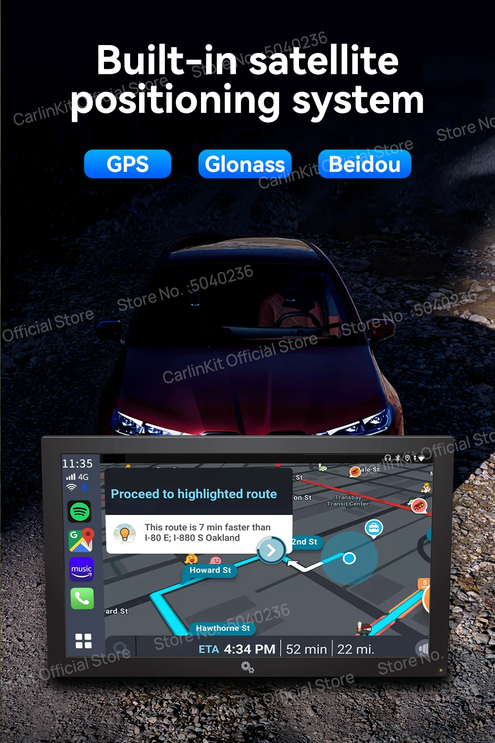 2026NEUE CarlinKit CarPlay Ai Box Qualcomm 8-Core Android 13 Drahtlose Carplay Android Auto Auto Video TV Box WiFi SIM Für Netflix – Detail 17