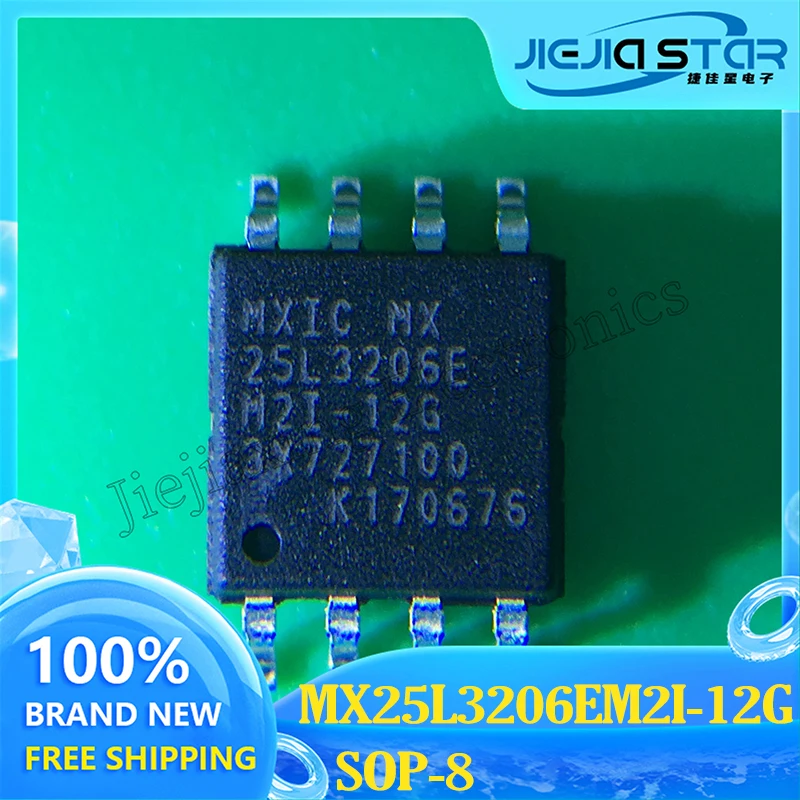 MX25L3206EM2I-12G Part Mark 25L3206EM2I-12G Memory Chip SOP-8 Computer IC New and Original Electronics