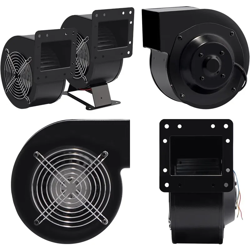 

130FLJ1 220V 85W 2200 RPM Industrial Exhaust Fan Blower with 0.4A for Inflatable Decor/Workshop/Commercial Ventilation Systems