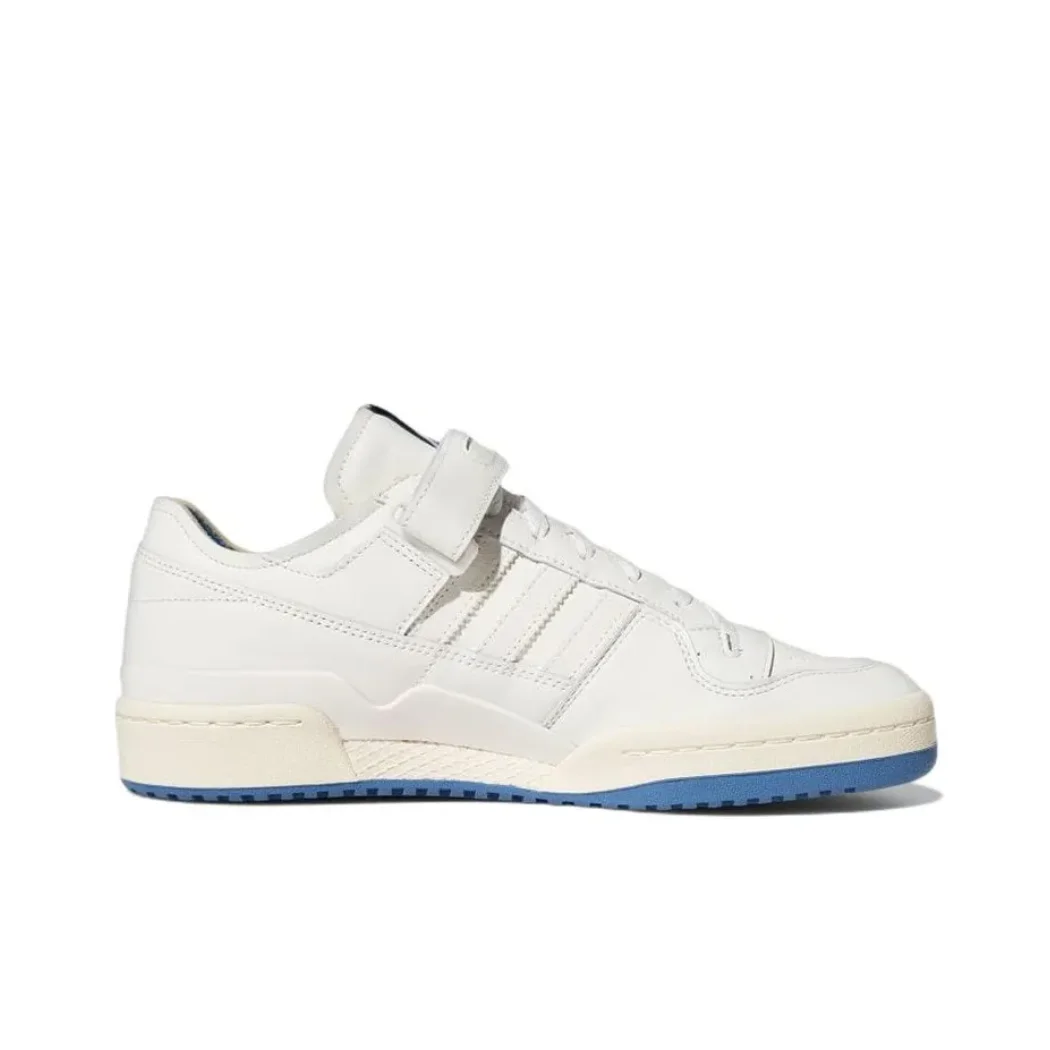 Adidas FORUM LOW blue and white color scheme fashion casual shoes low-top wear-resistant slip-resistant men's and women's models