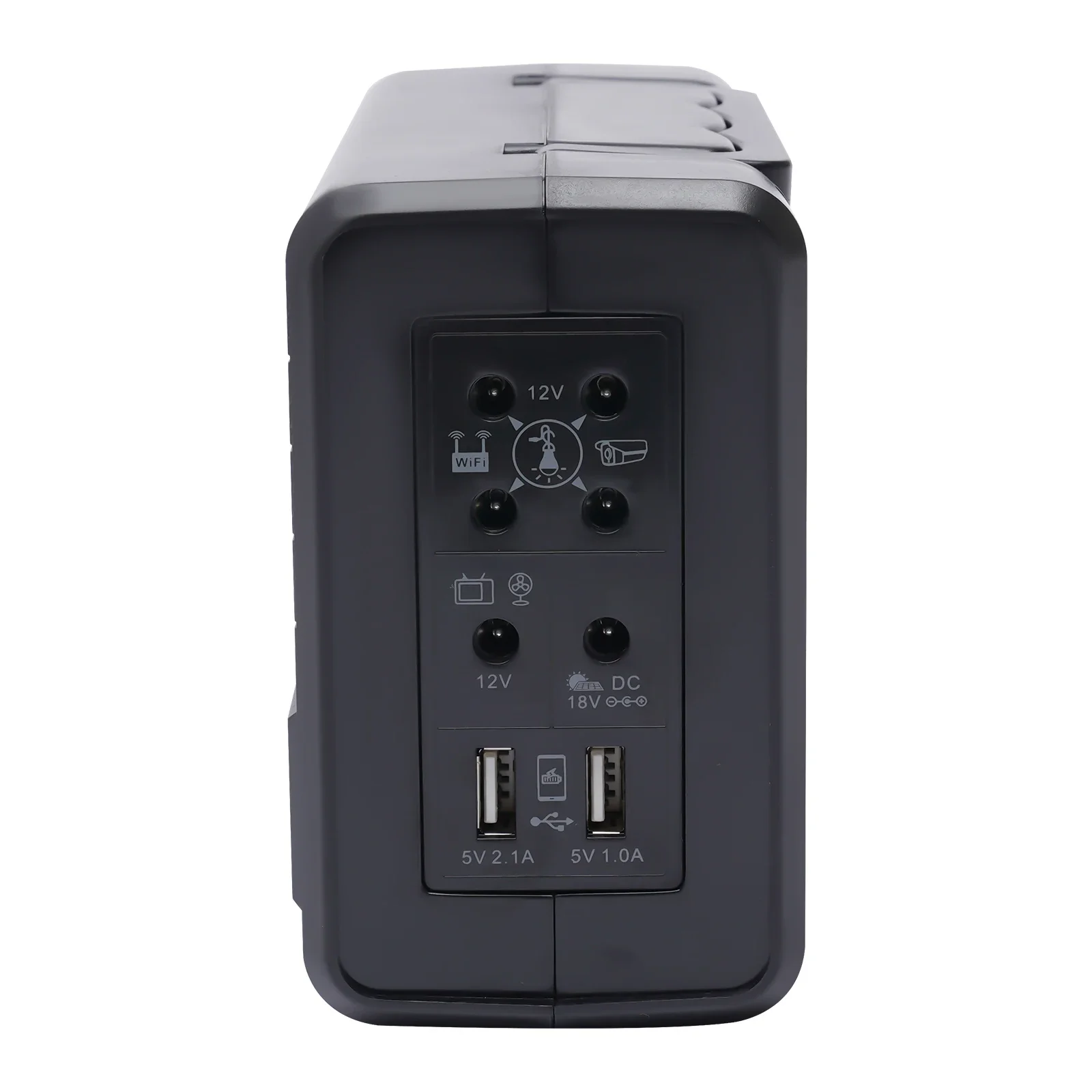 Солнечный генератор 18 В 12 Вт, электростанция, инверторный генератор с солнечной панелью, аварийный генератор с 4 лампочками для кемпинга на открытом воздухе