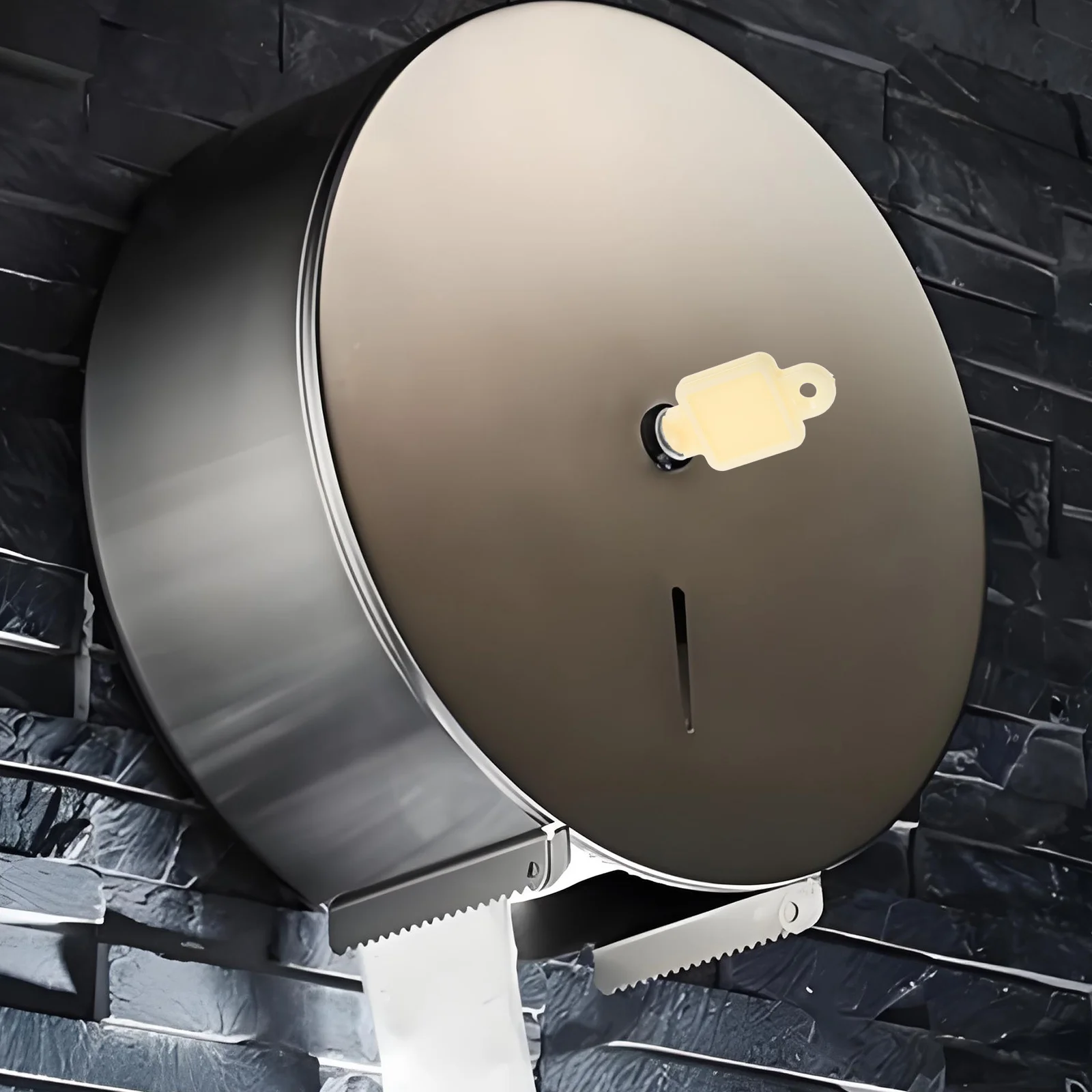 

Universal Paper Towel Dispenser Key Replacement Easy Install Elegant Bathroom Tissue Holder Lock Core Key for Commercial Toilet