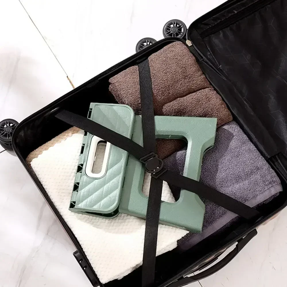 Lightweight Folding Step Stool Multi Purpose Handheld Thickened Footstool* Non-Slip Plastic Small Benches Kitchen