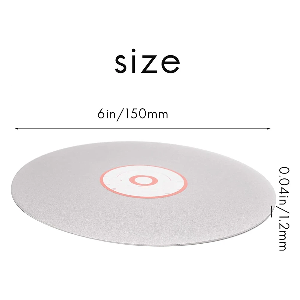 

A95G 3Pcs 6 Inch 150Mm Diamond Grinding Wheel Grit Flat Lap Disk Wheel Grinding Pad Tool Power Tool Accessories