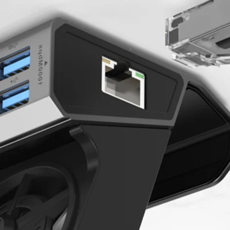 

Подставка для ТВ-приставки с HDMI, консольный хаб, гигабитный Ethernet 1000 Мбит/с, док-станция Type-C USB 3.0 2.0 PD 100 Вт для ROG Ally Game