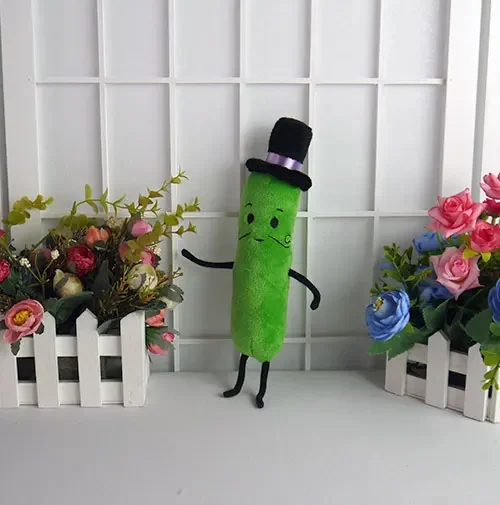 2개 세트 해피 트리 프렌즈 봉제 인형 HTF 램미 & 미스터 피켈스 장난감 베개 애니메이션 코스프레 선물용