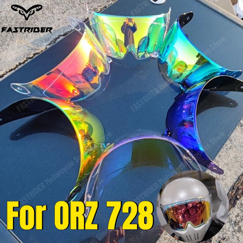 

ORZ 728 Specialized Lens Night Vision Goggles Transparent Brown Silver Iridescent Gold Purple Titanium Deep Red Blue Windshield