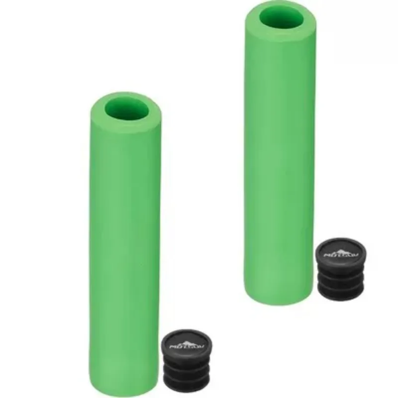 Non‑Slip Sponge Bicycle Lock‑On Handlebar Grips with Aluminum Alloy Lock Rings for Mountain Bike Cycling Replacement Accessories