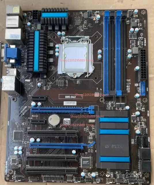 

Поддержка 1150-контактного процессора, четыре слота для памяти для MSI B85-G43
