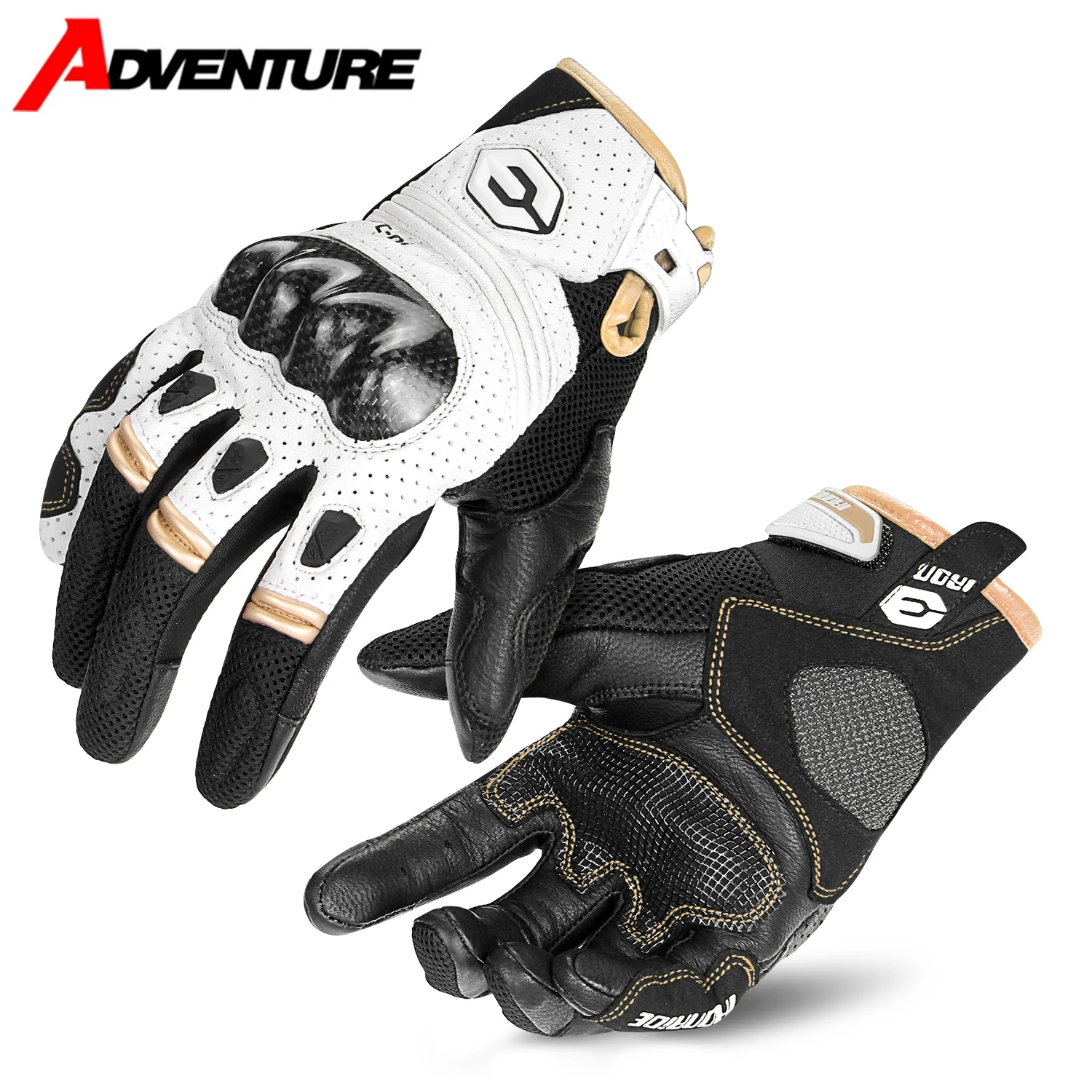 

Мотоциклетные перчатки для бездорожья, противоскользящие, износостойкие, дышащие, с сенсорным экраном, перчатки для верховой езды на полный палец, защитные перчатки