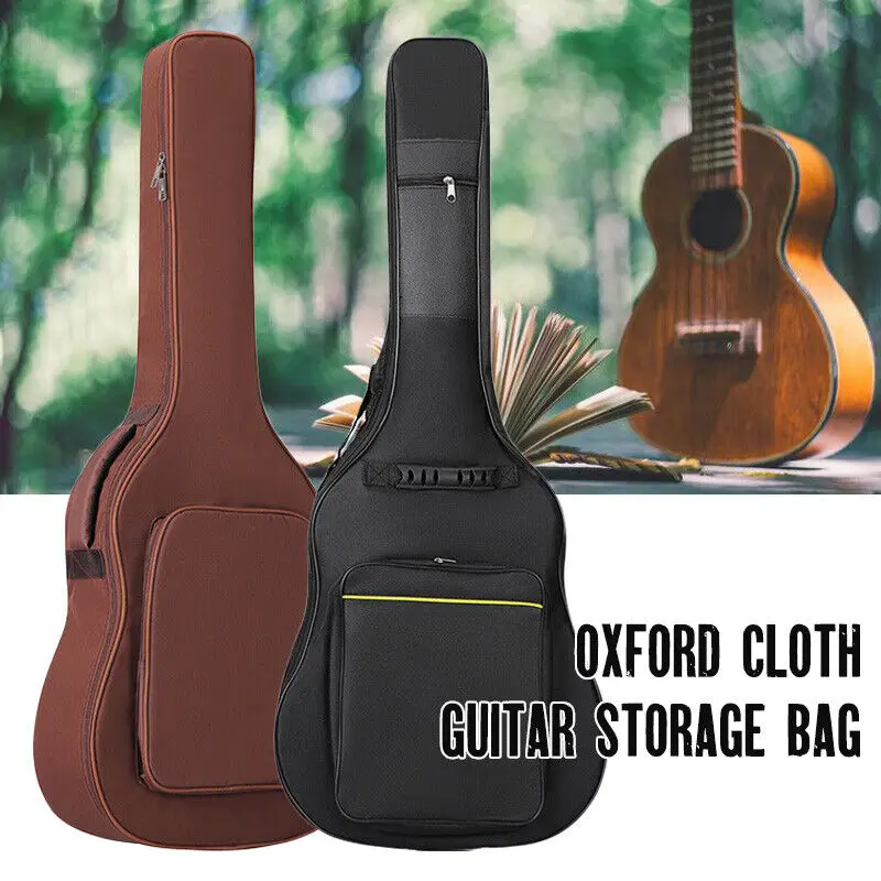 Guitar Bag Backpack Protective Storage Case Waterproof Double Straps Classic Acoustic Guitar Cover ORDER BY PICTURE