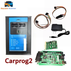 Best Quality Carprog 2 Car Prog II V8.28 ECU Chip Programer Reset Crash Data Immo Off Read Save Dataflash Radio Instruments Fast