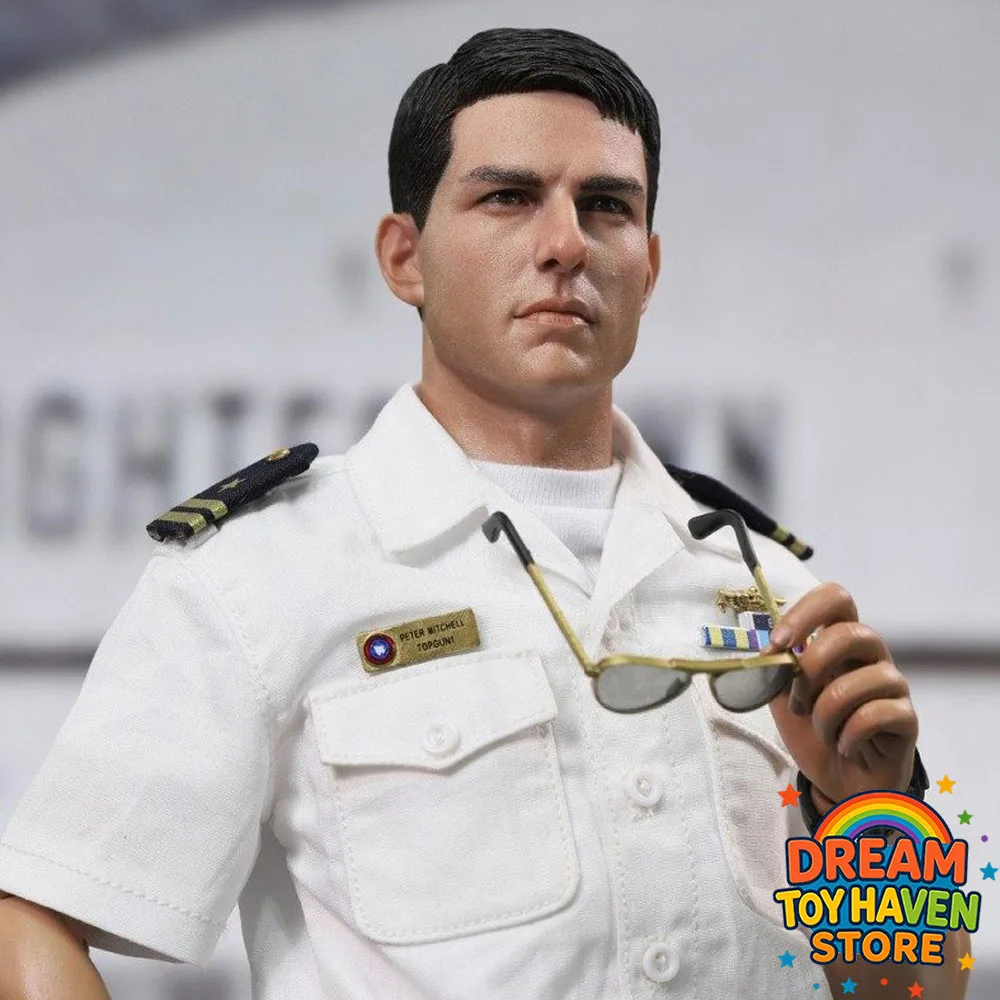 DID 1/6 MA80181 Male Soldier Lieutenant Peter US Navy Pilot Full Set 12Inch Action Figure Doll Model Toys Gifts